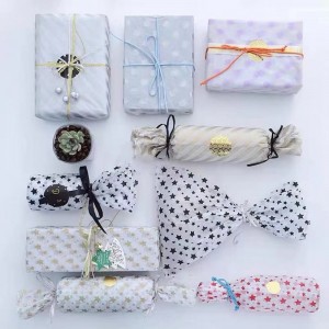 CMYK tisk papírnoviny řemesla papír zvyk balicí papír víno balicí papír pro svatbunebo party pro dárky