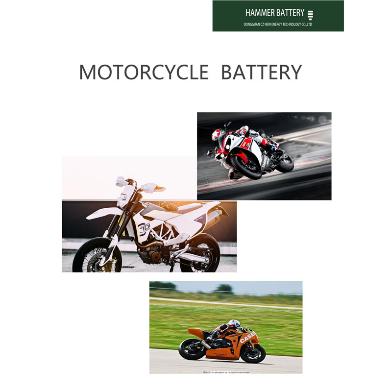 Motocyklová výchozí baterie 12V 3AH 5AH 7AH 12AH 20Ah Lithium Motocyklová baterie