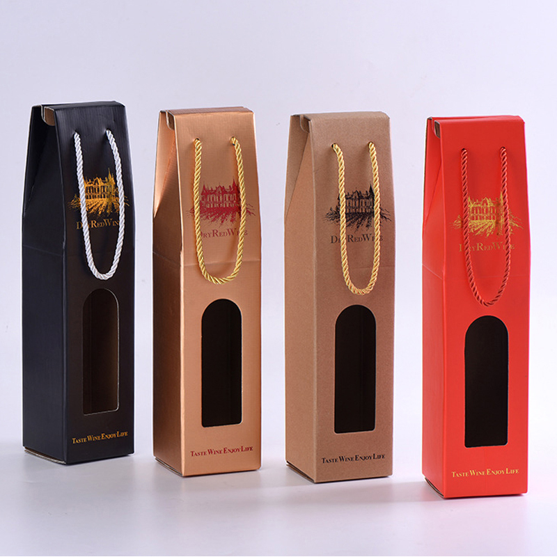 High-end a krásné červené víno balení box