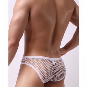Velkoobchodní černá sexy gay spodní prádlo vlastní muži \\\\\\\\\\\\\'s Thong Briefs 2 Kupující