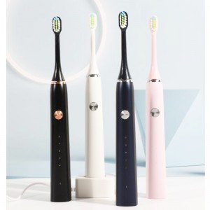 Haole OEM typ C Nabíjecínáhradní hlavy Soukromý štítek Automatický zvukový elektrický zubní kartáček