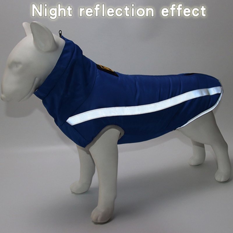 Výrobce Velkoobchod Venkovní Cool Style Vysoce reflexnínitě Dog Bunda Vodotěsné kabáty