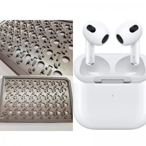 Testování sluchátek Palet, Obráběcí díly, CNC obráběcí díly, komponenty, testovací přípravek, testovací palet