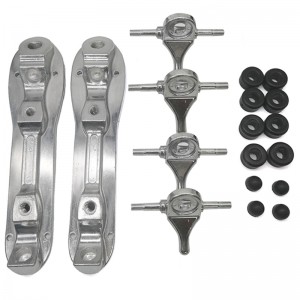 Továrna velkoobchodní zásobovací válec brusle deska vysoké pevnostní válečkové skate desky hliník