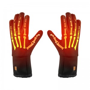 Elektrické vodotěsné teplé rukavice pro lyžování,nastavitelná teplota topných rukavic pro muže \\\\ t