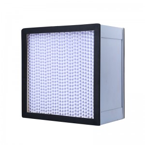 H13 Vysokopapacitní papír oddělovač HEPA Vzduchový filtr HVAC pro čistou místnost