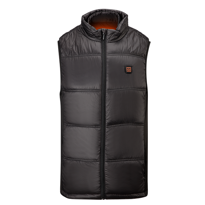USA Větrná baterie Vyhřívaná vesta pro muže, elektrický topný kabát
