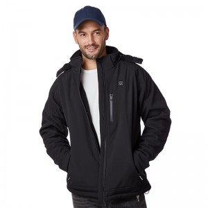 Zakázková baterie vyhřívaná teplá bunda, izolované vyhřívané oblečení pro zimní sezónu