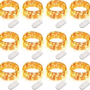 Světlo mědi baterie