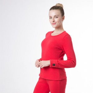 Plněnastavit topení spodní prádlo,nositelná baterie vyhřívané dlouhé spodní prádlo pro tělesné oteplování