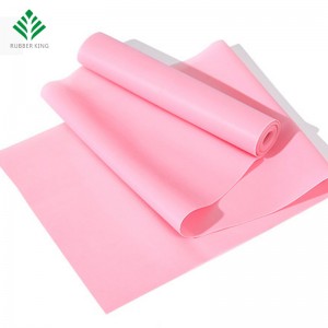 Cvičební pásma, dlouhé odporové pásma, sportovní jógové elastické pásy přírodní elastické cvičební vybavení pro fyzikální terapii, pilates, protažení, jógu, tréninkové trénink.