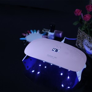 Tableta Portable Nail Art Phototerapeunt Machine Rainbow 1