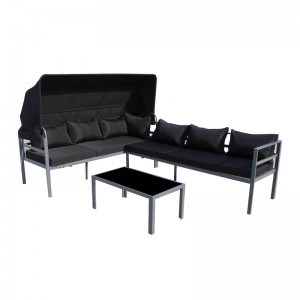 Ocelová 3pcs KD SOFA SET N-014KD