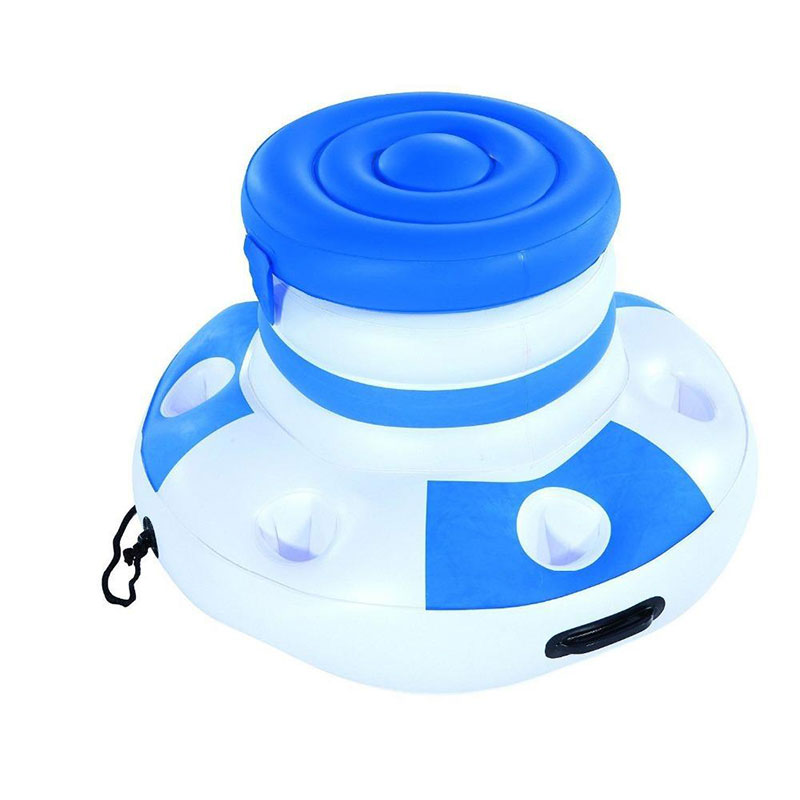 Nafukovací bazén ledové kbelíky plováci dospělí plastové kostky ledunápoje chladiče držák plavání doplňků hračky boia piscina