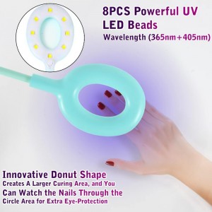 M&r 102 bezdrátová LEDnehtová lampa&16W fluorescenční lampa