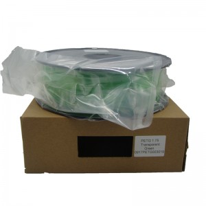 Pinrui 3D tiskárna 1,75 mmpetg vlákna žlutá barva pro 3D tiskárnu