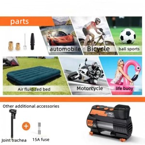 Přenosná inflační čerpadlo pneumatiky (M2)