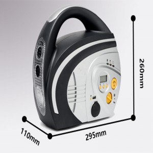 Přenosná inflační čerpadlo pneumatiky (B210)