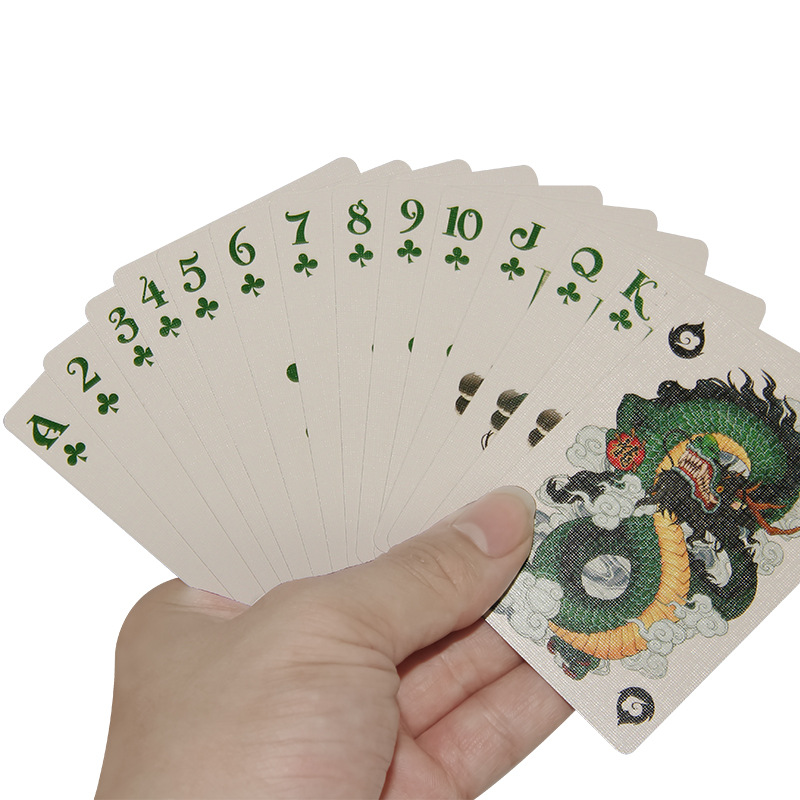 Květinka Cut Card Custom Magic Show Player Card German Black Paper Otevřená fanoušek střih reliéfní hrací karta