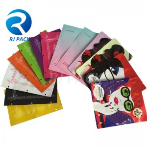 3 boční těsnění sáčky se zipem