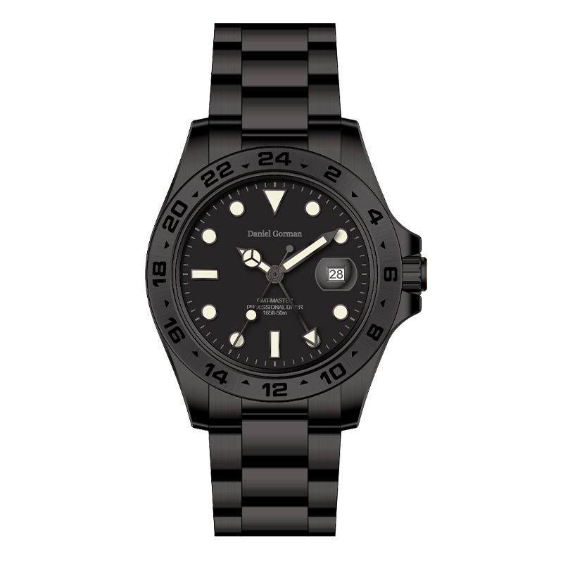 Luxusní hlídač znerezové oceli Watchz 9002
