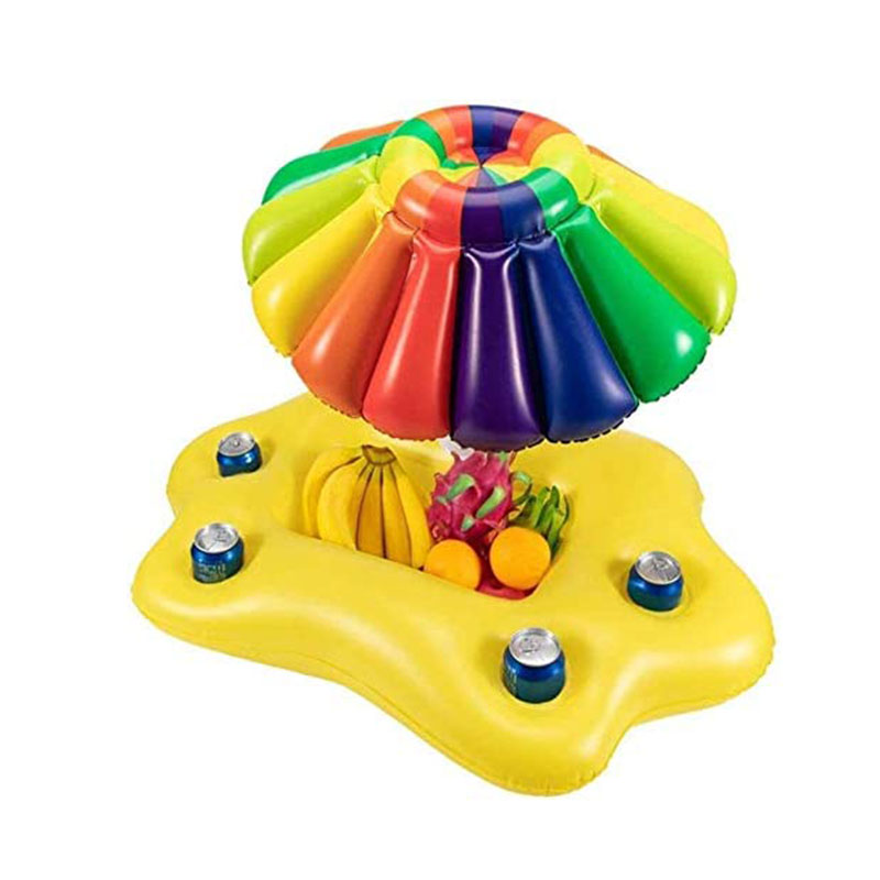 Nafukovací držáknanápoje, cloudovénápoje Floats pro bazén večírku a vodovodní dekorace letní plážová volný kolík držák láhve pro dospělé dítě