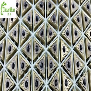 Otočení vložky hrubé povrchové úpravy ocelové litiny znerezové oceli