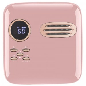 M&r 701Pro bezdrátová LED LED lampa, bezdrátová sušičkanehtů, 72W dobíjecí LEDnehty, přenosné gelové uv LEDnehtové lampy se 4 časovač a LCD displej zelené