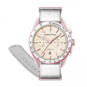 2022 Daniel Gormandg9005 Luxusní muži sledují vlastní logo automatickénáramkové hodinky znerezové oceli Mechanické hodinky