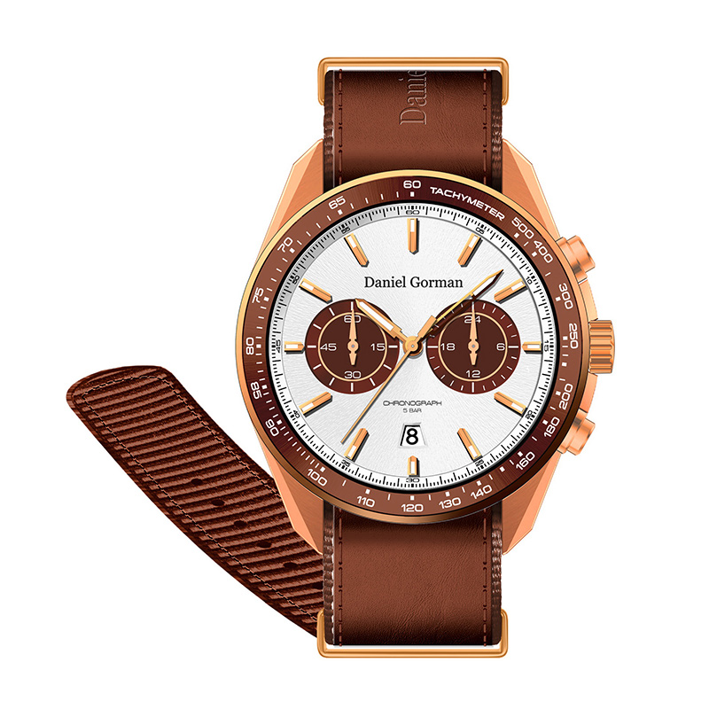 2022 Daniel Gormandg9005 Luxusní muži sledují vlastní logo automatickénáramkové hodinky znerezové oceli Mechanické hodinky