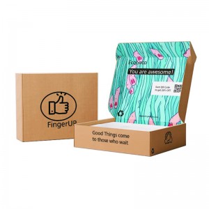 Přizpůsobená kvalita letounového boxu oboustranná barevný tisk balení Flip Box šperky letadlo