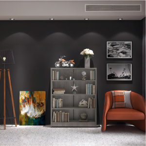 Knihovna, domov, kancelář, školní vitrín