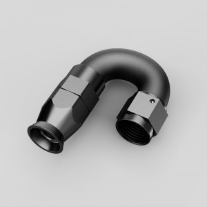 Racing Factory PTFE 180 stupňů hadice končí přizpůsobení