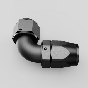 Plný tok 90 stupňů a konec otočné hadice řezačky