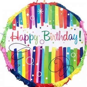 Narozeninový papír Pinatas