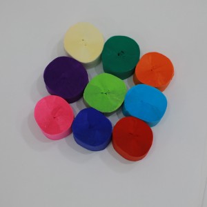 Streamery krepového papíru- Skvělý úsek&Snadno se krouží, pro svatbu,narozeniny, svatební sprcha, Vánoce, zábavné večírky ve dveřích&duhové dekorace