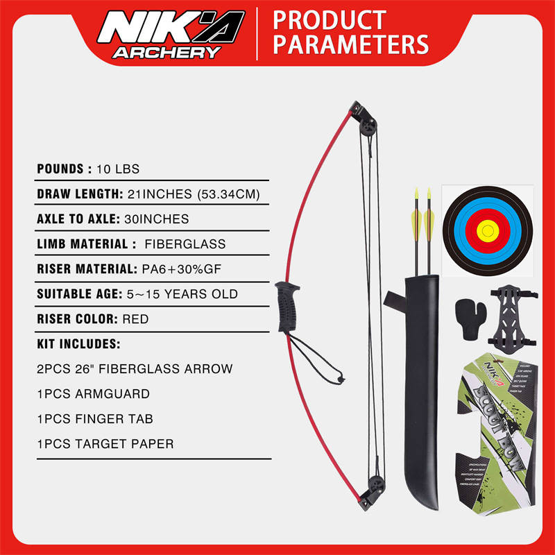 Elongarrow 210082-01 10lbs Youth Compound Bow pro lukostřelce