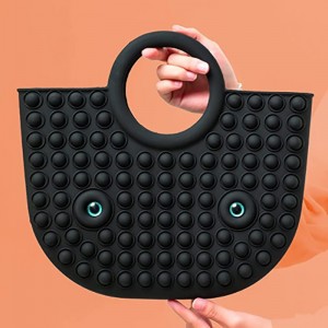 Silikonové horní rukojeť satchel ramenní tašky