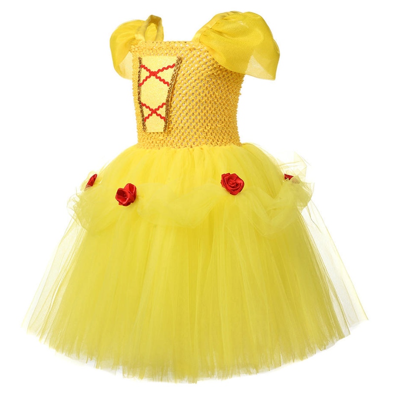 Apparel Princess obléká kostým s vrstvením ramen pro malou holčičku