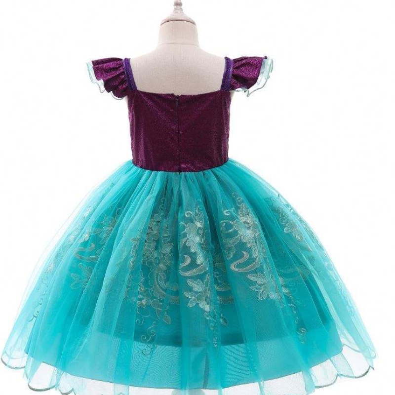 Mermaid Summer Short-ruever Princess Kids \\'s Dress \\ 'Clothing Girls Dress D0684