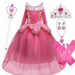 Halloweenský kostým Děti spací krása Princezna Princess Party Girls Costume Dress 2-10 Years Aurora Princess šaty HCSP-002