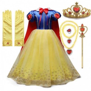 Halloween cosplay party oblékat 2-11Y Little Girl Kids Princess Costys s příslušenstvím DGHC-001