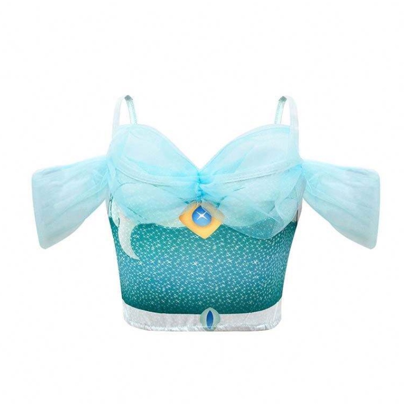 Novedadess 2022 Halloween cosplay Arabská princezna Aladdin a Jasmine Costume s šperky s čelním pásem HCAL-005