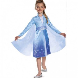Děti dívky Halloween Party Cosplay 110-150cm Princess oblékat elsa šaty princezna HCGD-011