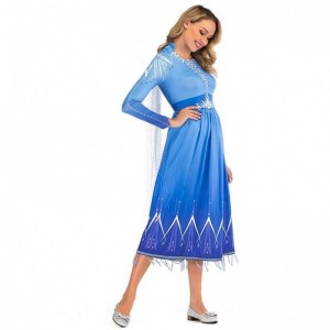 Novénápadyna produkt 2022 ELSA Act 2 Halloween cosplay elsa pro dospělé kostým pro ženy SZAC-005