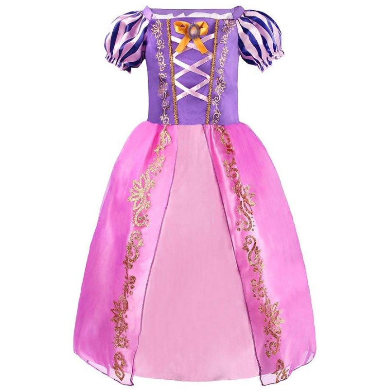 Halloween cosplay kostýmy děti belle aurora sofia Summer Fancy Osobne oblečení Baby Girl Fancy Rapunzel Princess šaty