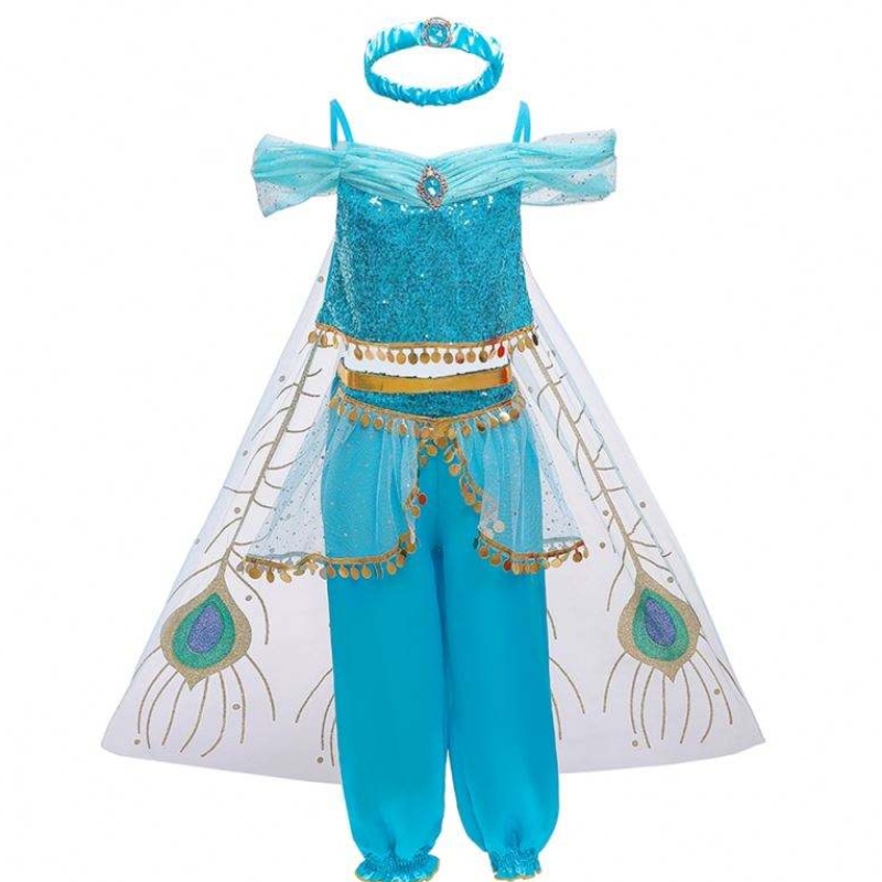 Velkoobchod dětské oblečení Set Kids Festival Clothing Girls Two Kusts Ait Halloween Outfit