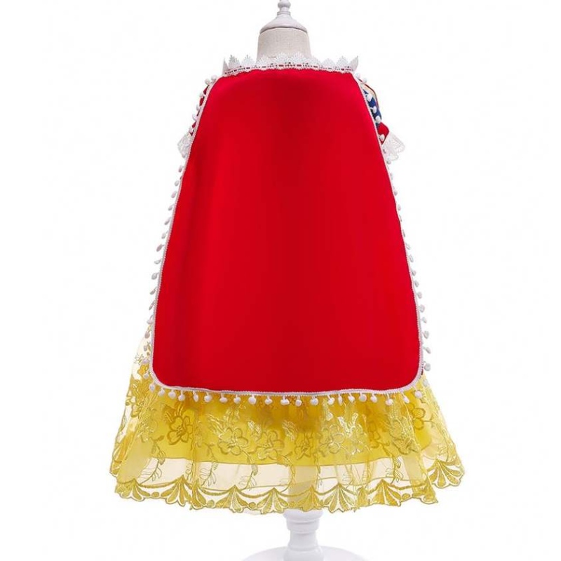 2021 Fancy Girl Princess Dress Halloween a Christmas Snow White Cosplay Fancy šaty bx0622