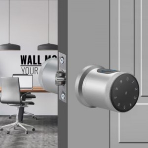 3005 Security Inteligentní zámek dveří, zámek dveří otisků prstů, vstupní zámek dveří s knoflíkem do dveří klávesnice