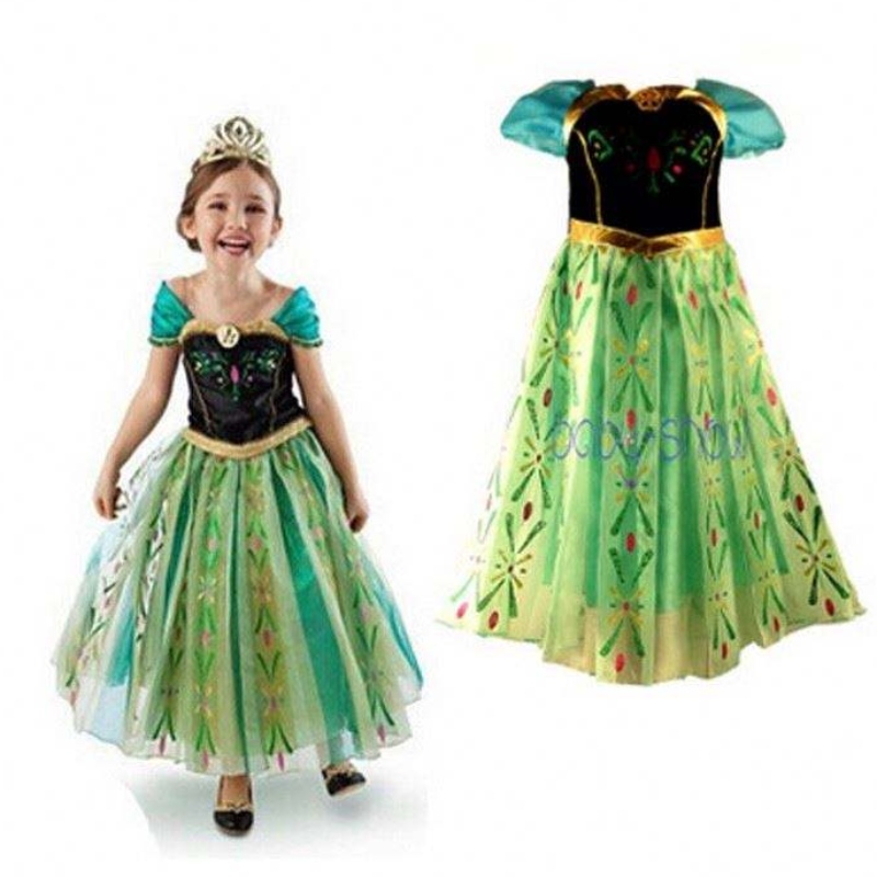 Elegantní sexy dívka těsné mini šaty dissy mini frock princezna Anna elsa party oblečení bxlsxb